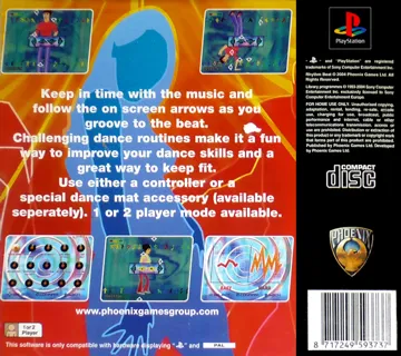 Rhythm Beat (EU) box cover back